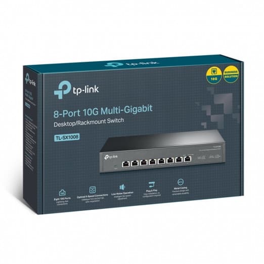 TP-Link TL-SX1008 Ne'upravlyaemyy Gigabitnyy Kommutator-2