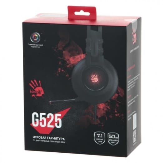 Игровые проводные наушники Bloody G525-4