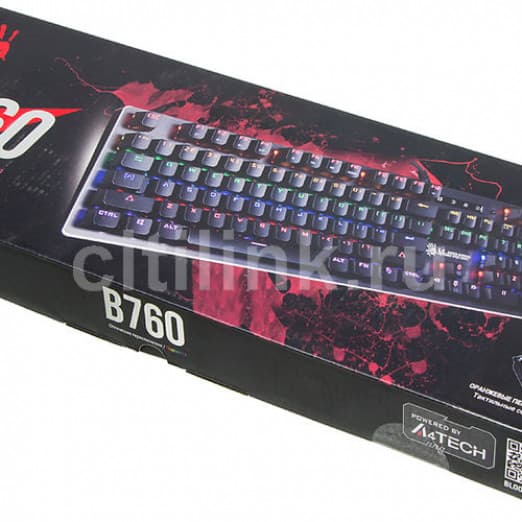 Bloody B760 (GREY) GREEN SWITCH USB simli klaviatura-4