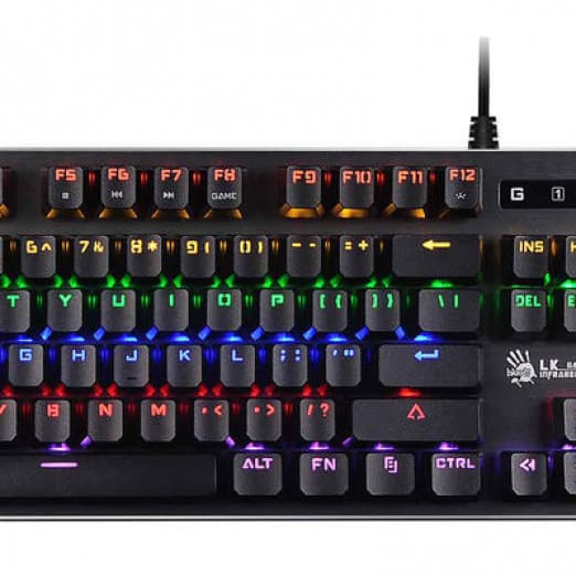 Bloody B760 (GREY) GREEN SWITCH USB simli klaviatura-2