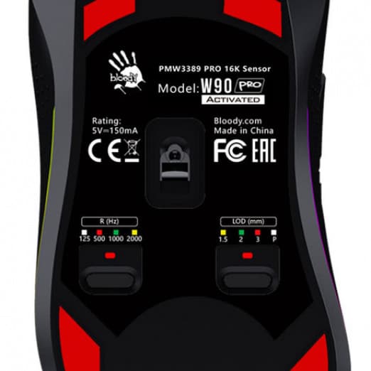 Bloody W90 Pro USB simli o‘yin sichqoncha-3