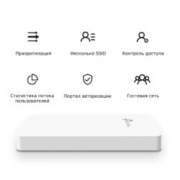 Встраиваемая в стену гигабитная точка доступа Wi‑Fi с MU‑MIMО TP-Link EAP235-Wall AC1200