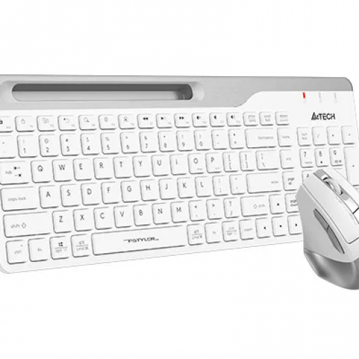 A4-Tech FB2535C (Icy White) simsiz klaviatura va sichqoncha komplekti-4