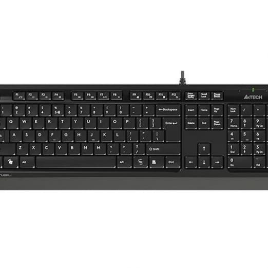 A4Tech FK10 USB simli klaviatura o‘yinchilar va ofis foydalanuvchilari uchun qulay va ishonchli variantdir-2