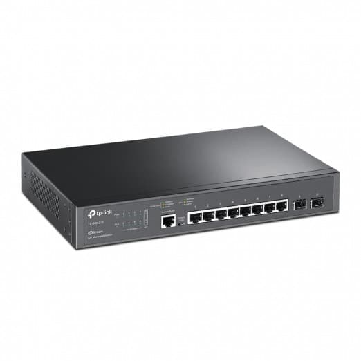 8-portli gigabitli boshqariladigan kommutator TP-Link TL-SG3210-3