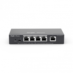 Ruijie RG-ES205GC-P 5-portli gigabitli smart PoE kommutatori bulutli boshqaruv bilan