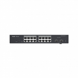 Ruijie RG-ES218GC-P 18-portli gigabit smart kommutatori PoE va bulutli boshqaruv