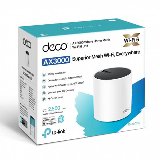 Mesh-система Wi-Fi TP-Link Deco X55/AX3000 (1-pack)-2