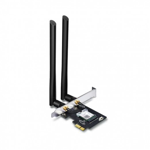 Ikki diapazonli simsiz PCI Express-adapter Bluetooth 4.2 qo'llab-quvvatlovi bilan TP-Link Archer T5E/AC1200-1