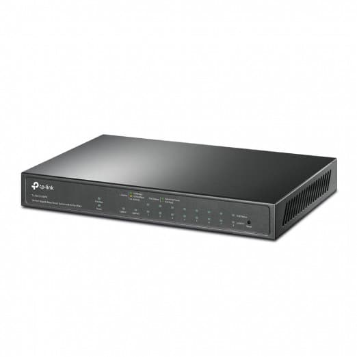 Easy Smart 10-portli gigabitli kommutator 8 PoE port bilan TP-Link TL-SG1210MPE-3