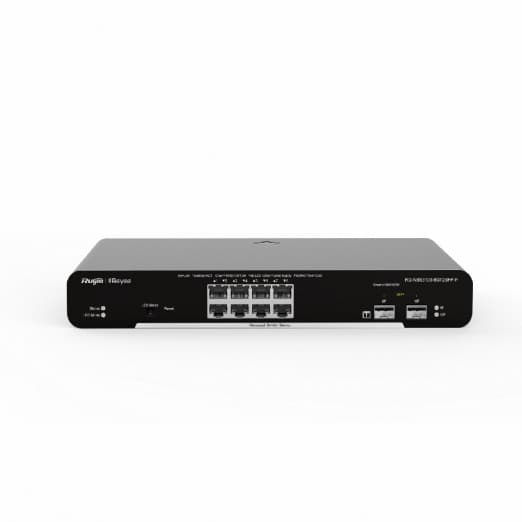 Ruijie-Reyee RG-NBS3100-8GT2SFP 8-portli gigabitli boshqariladigan kommutator-1