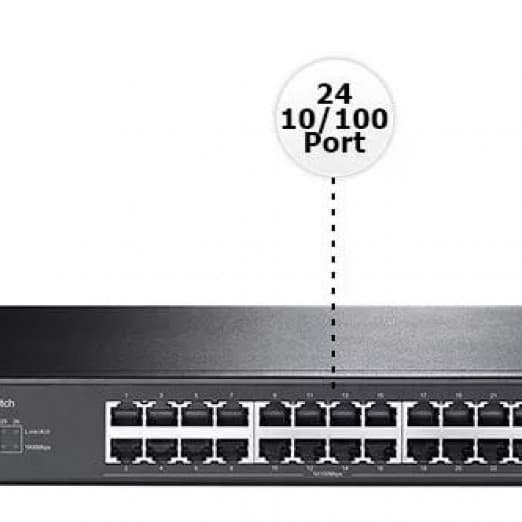 Коммутатор TP-LINK TL-SL1226 24-портовый (Switch)-4