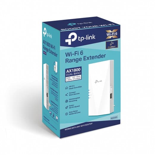  Usilitel Wi-Fi signal TP-Link RE600X/AX1800-3