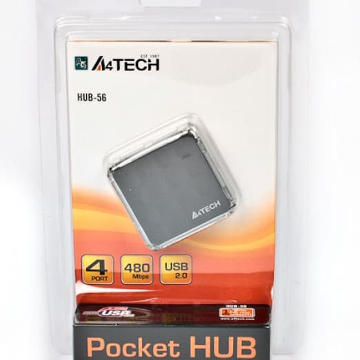 A4-Tech HUB-56-4 (Black) - Koncentrator-3