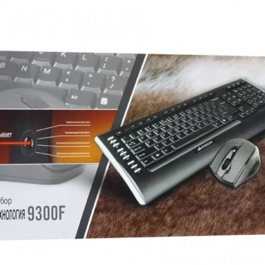  A4-Tech 9300F USB simsiz klaviatura va sichqoncha komplekt-4