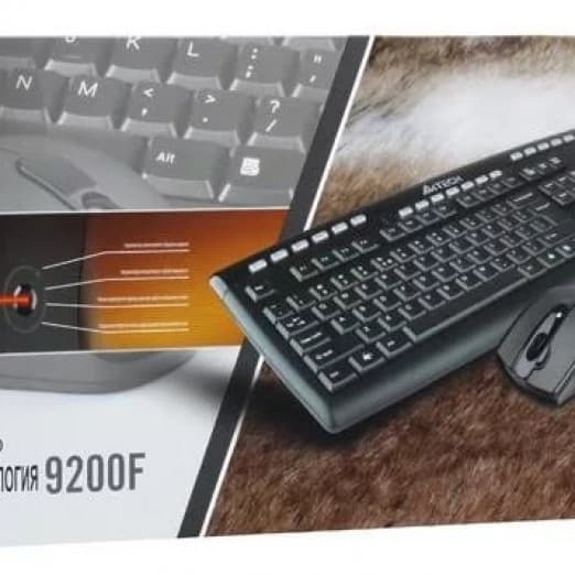 A4-Tech 9200F USB Беспроводной комплект клавиатуры и мыши-3