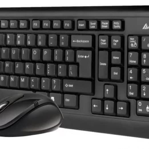 A4-Tech 7200N USB simsiz klaviatura va sichqoncha komplekt-4