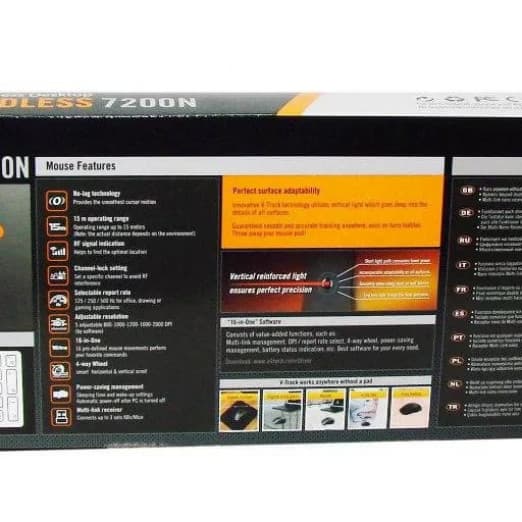 A4-Tech 7200N USB simsiz klaviatura va sichqoncha komplekt-2