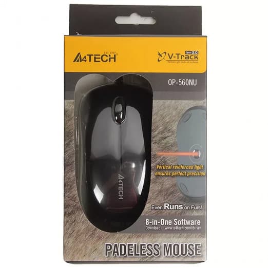 A4-Tech OP-560NU - USB Проводная мышка (Black)-2