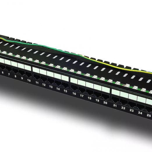 Optik patch-panel, bo‘sh, 1U-4