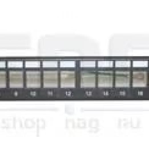 Optik patch-panel, bo‘sh, 1U-2