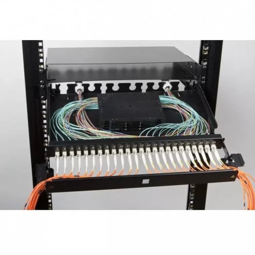 Optik patch-panel, bo‘sh, 1U-3