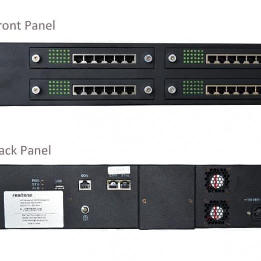 VOIP шлюз, WSS120-24FXO-C 24FXO VoIP Gateway-2