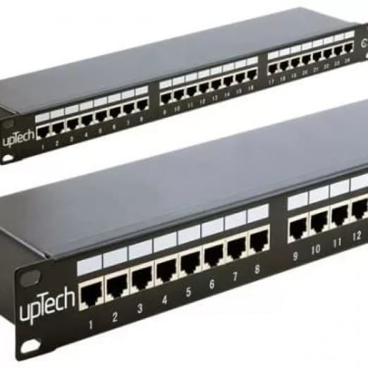 Патч-панель, Patch panel 24 port FTP Cat 5e-2