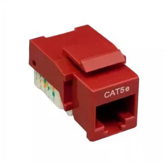 Модуль RJ45, Keystone jack RJ45 UTP cat 5e-4