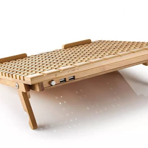 Deepcool N2600 Ecologic Bamboo Cooler Охлаждающая подставка для ноутбука-2