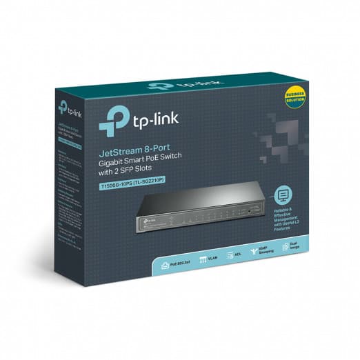 Коммутатор TP-Link T1500G-10PS (TL-SG2210P) (Switch)-4