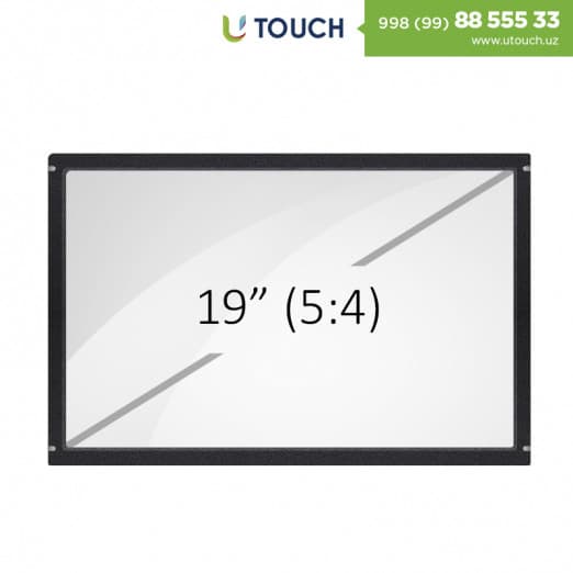 Инфракрасная сенсорная рамка со стеклом, 19-дюймов (4 касаний) (5-4)-1