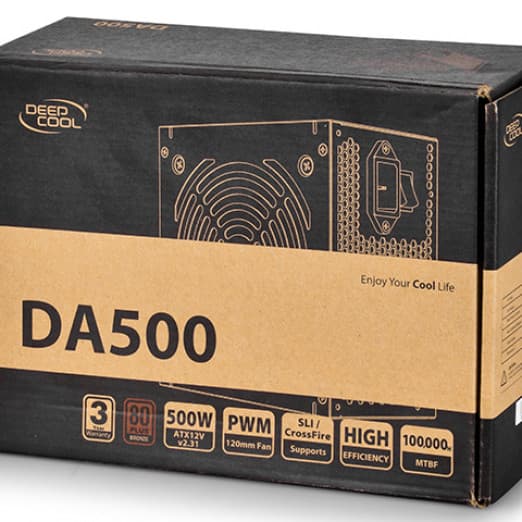 Блок питания DeepCool DA 500W-3