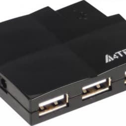 Концентратор A4-tech HUB-57 (Black)