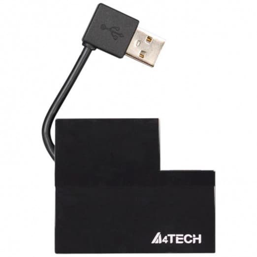 Концентратор A4-tech HUB-57 (Black)-3