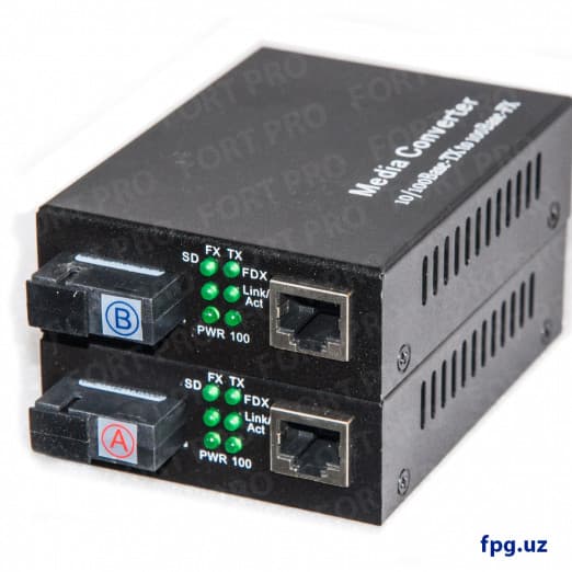 Медиаконвертер FP-1F1T-A20 / B20 100M WDM 1310 /1550-1