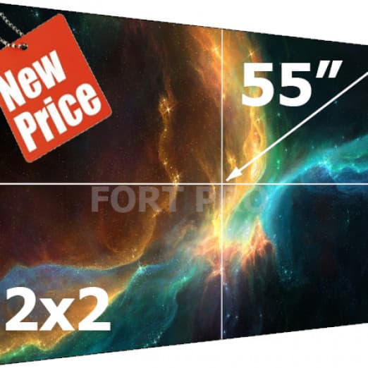 Видеостена LCD FP-2x2 55&quot; диагональ-1