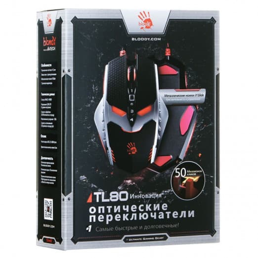 Bloody TL80 USB Проводная игровая мышь-4
