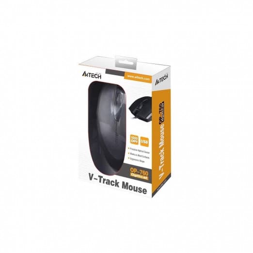 A4-Tech OP-760 - USB Проводная мышка (Black)-3