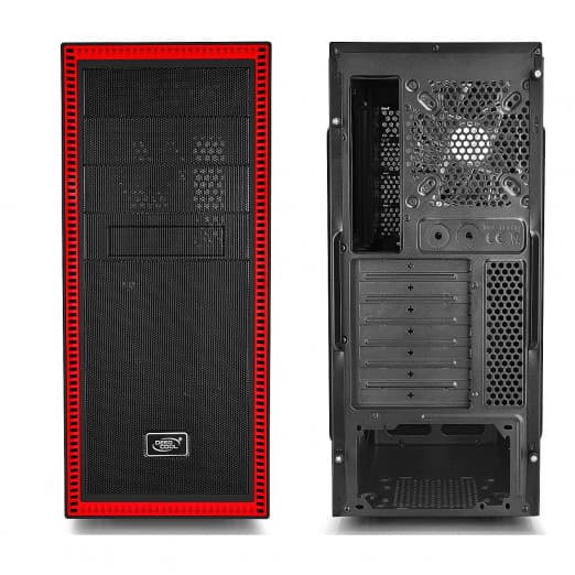 Кейс DeepCool TESSERACT SW-RD Red-Black-2
