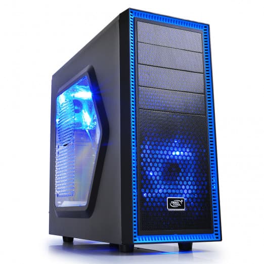 Кейс DeepCool TESSERACT SW Black-1