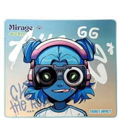 Игровой коврик для мыши Bloody BP-45W Nyx Mirage, влагозащитный