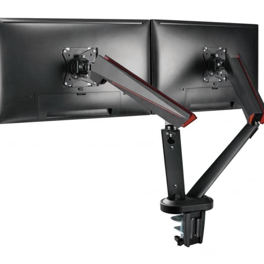 Кронштейн для двух мониторов с пружинным креплением Pro Gaming LDT39-C024-7