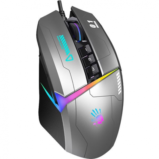  Bloody W60MAX Gun Grey USB simli o‘yin sichqoncha-1