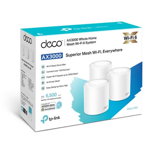 Wi-Fi система TP-Link Deco X50 / AX3000 (1-pack)-2