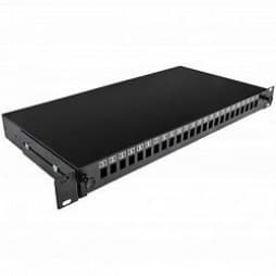 Optik patch-panel, bo‘sh, 1U