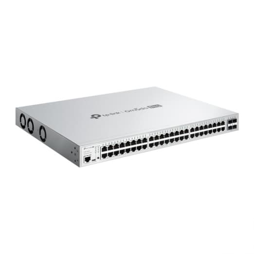 S5500-48GP4F Управляемый коммутатор Omada Pro 48 портов PoE+ Gigabit L2+ с 4 слотами SFP-4