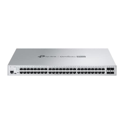 S5500-48GP4F Управляемый коммутатор Omada Pro 48 портов PoE+ Gigabit L2+ с 4 слотами SFP-1