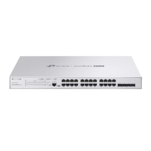 S5500-24GP4XF Управляемый коммутатор Omada Pro 24-портовый PoE+ Gigabit L2+ с 4 слотами SFP+-1