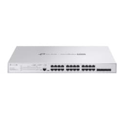 S5500-24GP4XF Управляемый коммутатор Omada Pro 24-портовый PoE+ Gigabit L2+ с 4 слотами SFP+